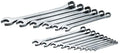 SK Professional Tools 86018 16-Piece 12-Point Fractional Long Combination Wrench Set - SuperKrome Finish, Set of 16 Chrome Wrenches Made in USA