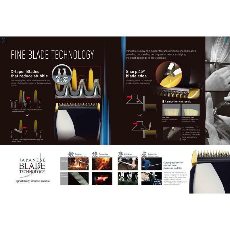 Panasonic ER-GP81 Professional Hair Clipper - Black