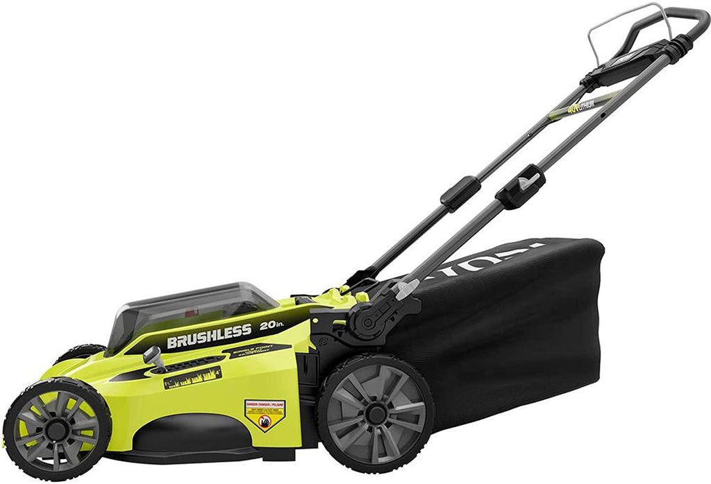 RYOBI Lawn Mower 20 in. 40-Volt Lithium-Ion Brushless Cordless Walk Behind