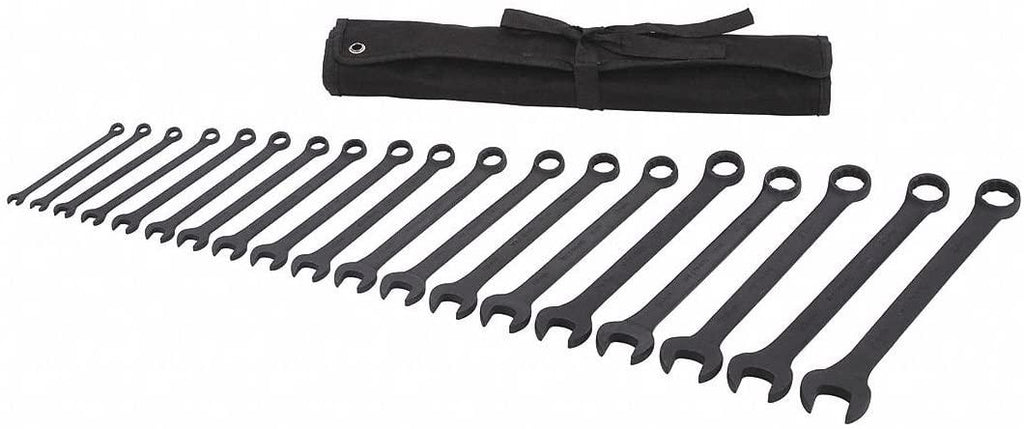 Westward 54DG10 - Combination Wrench Set 19 Pieces 12 Pts