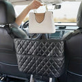 Wallet Handbag Car Supplies StoraBetween Car Seats Car Organizer Mesh Bag With Extra Back Pocket Car Seat Back Organizer Box Car Accessories