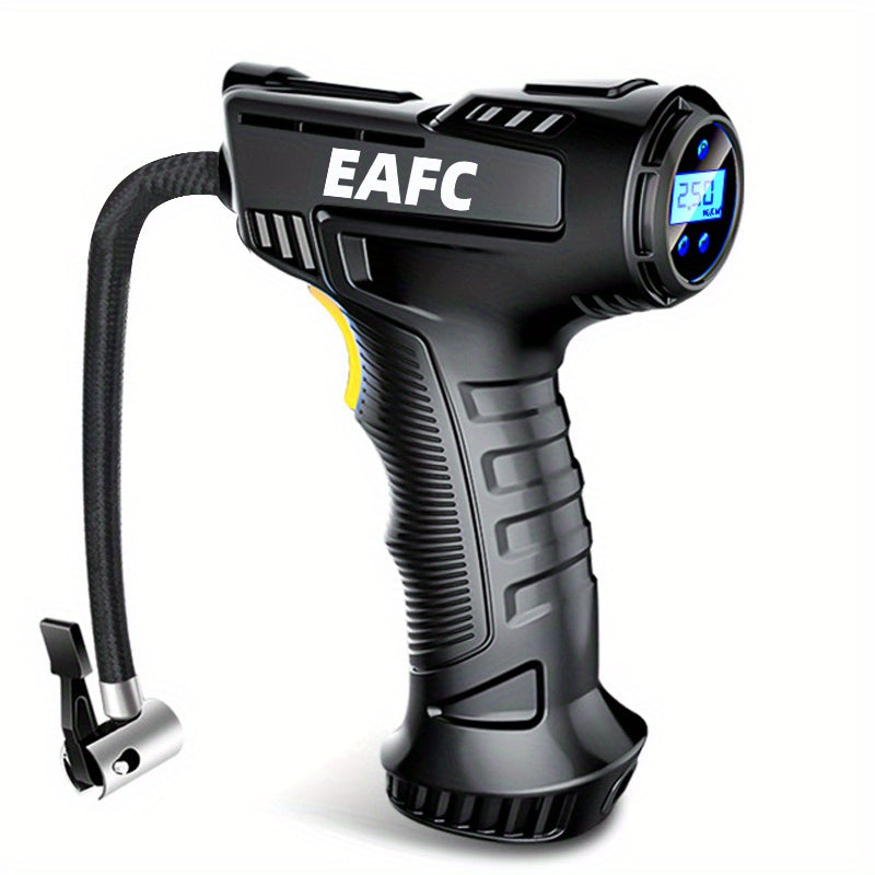 Wireless Car Air Pump Compressor Automatic 120W Mini Rechargeable Portable Cordless Tire Inflator Equipment Digital Display Pump For Machine