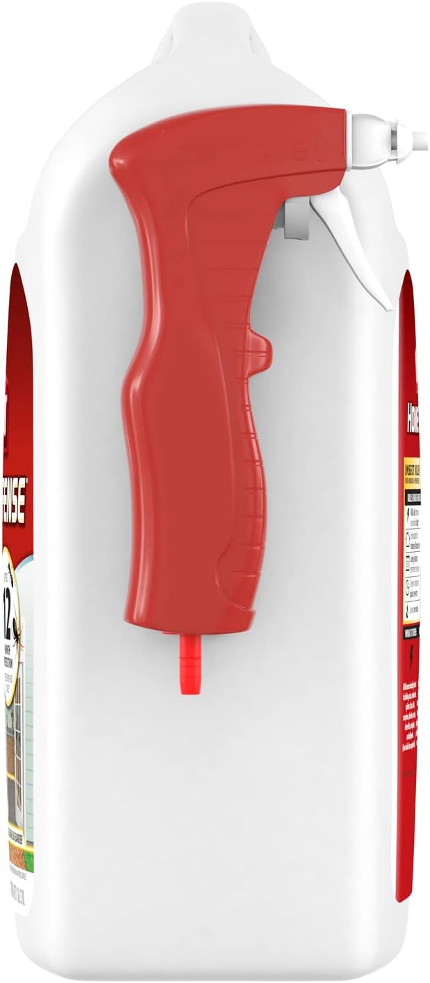 Ortho Home Defense Insect Killer for Indoor &amp; Perimeter2 Ready-To-Use - With Trigger Sprayer, Long-Lasting Control, Kills Ants, Cockroaches, Spiders, Fleas &amp; Ticks, Non-Staining, Odor Free, 1 gal.