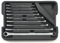 9 Piece XL GearBox Double Box Ratcheting Wrench Set - SAE Tools Equipment Hand Tools