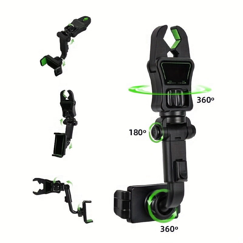 Multifunctional Adjustable Car Navigation Bracket, Car Seat Back Pillow Car Mobile Phone Bracket