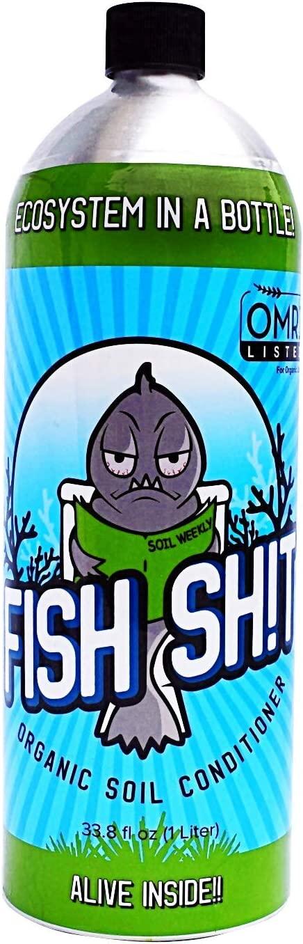 Fish Head Farms Organic Liquid Soil Conditioner for Yield and Flavor Enhancement. Improves Fertilizer Efficiency. Useful in both Garden Soil and Hydroponics Applications. 1 liter