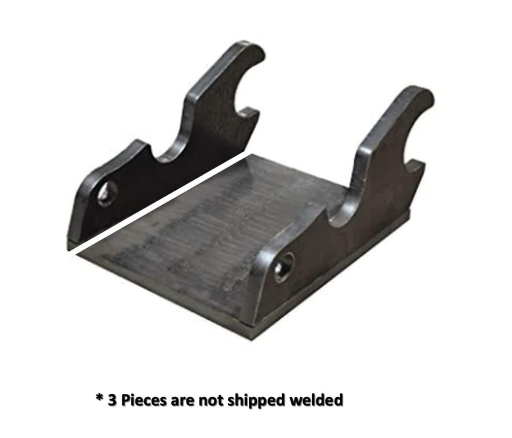 Direct Replacement for Kubota  Attach Bucket Ears Attachment Plate U55 KX057 KX191by Pocono Metal Craft