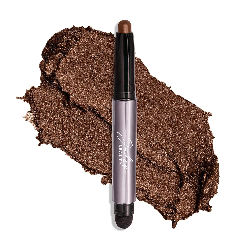 Julep Eyeshadow 101 Crème to Powder Waterproof Eyeshadow Stick, Cocoa Shimmer