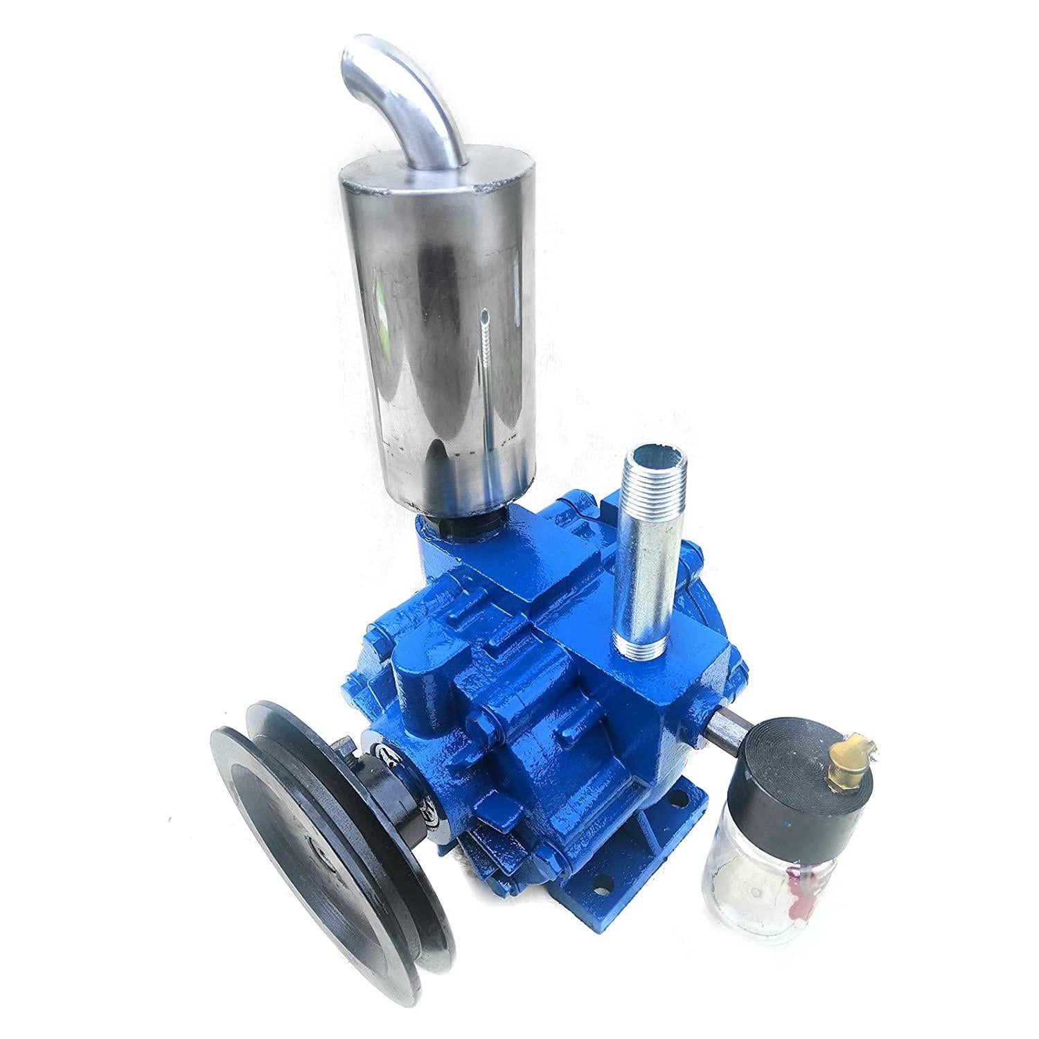 Electric MilMachine Portable Vacuum Pump  Steel Cow Milker for Cow MilMachine Milker Bucket Tank Barrel 220 L/min