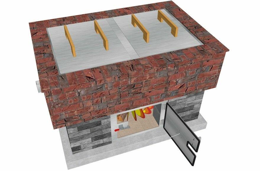 BrickBox - Grill Grate •  Steel Grill • Fire Pit Grill Grate