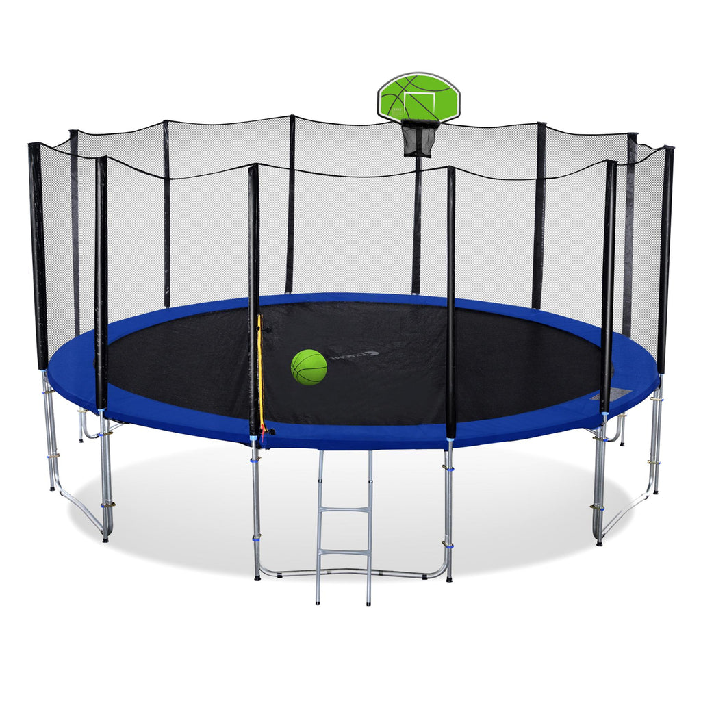 Exacme 16' Round Trampoline with Safety Enclosure