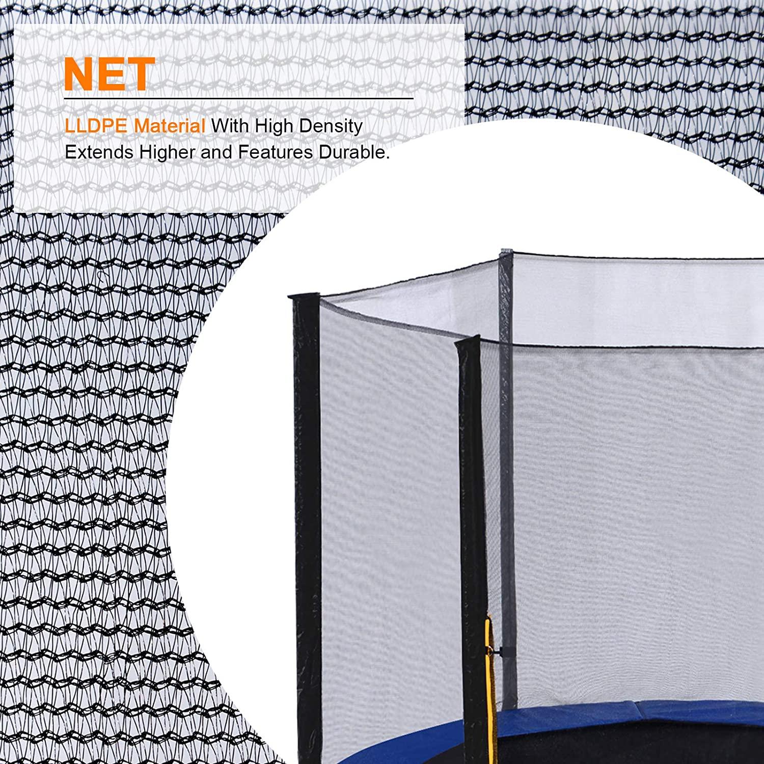 Exacme 16' Round Trampoline with Safety Enclosure