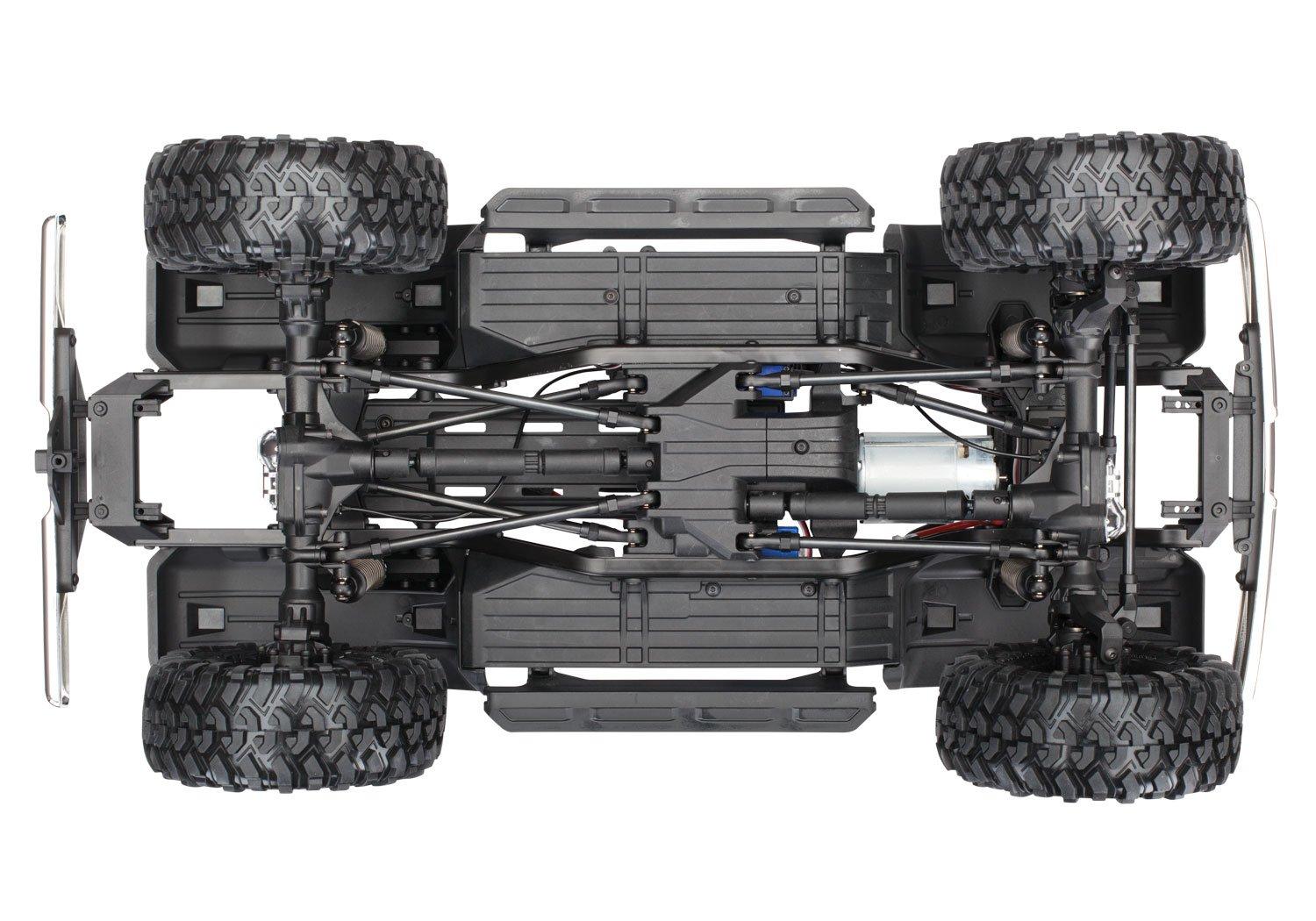 Traxxas 82046-4-SUN Bronco Ranger XLT TRX-4 1/10 Scale and Trail Crawler Truck
