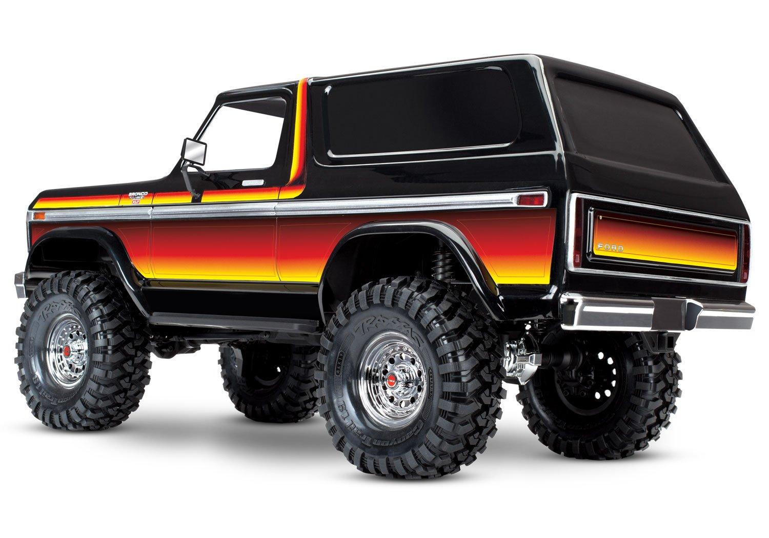 Traxxas 82046-4-SUN Bronco Ranger XLT TRX-4 1/10 Scale and Trail Crawler Truck