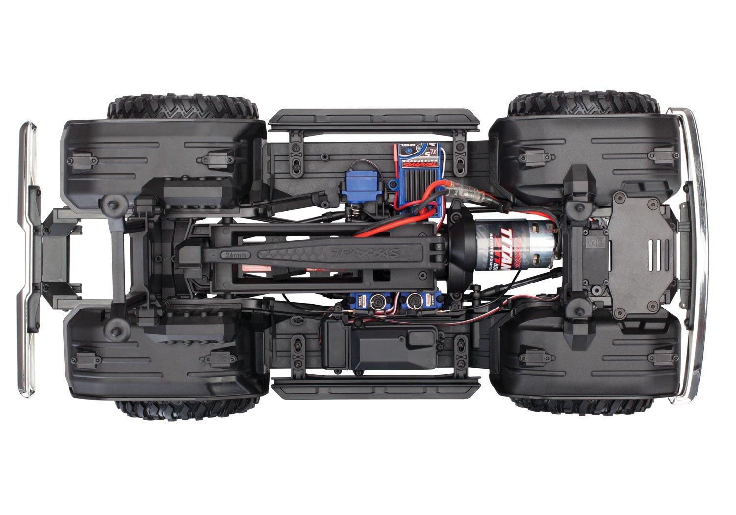 Traxxas 82046-4-SUN Bronco Ranger XLT TRX-4 1/10 Scale and Trail Crawler Truck