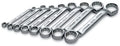 SK 86188 SuperKrome 8 Piece 12 Point Short and Deep 6-Millimeter to 20-Millimeter Offset Box End Wrench Set