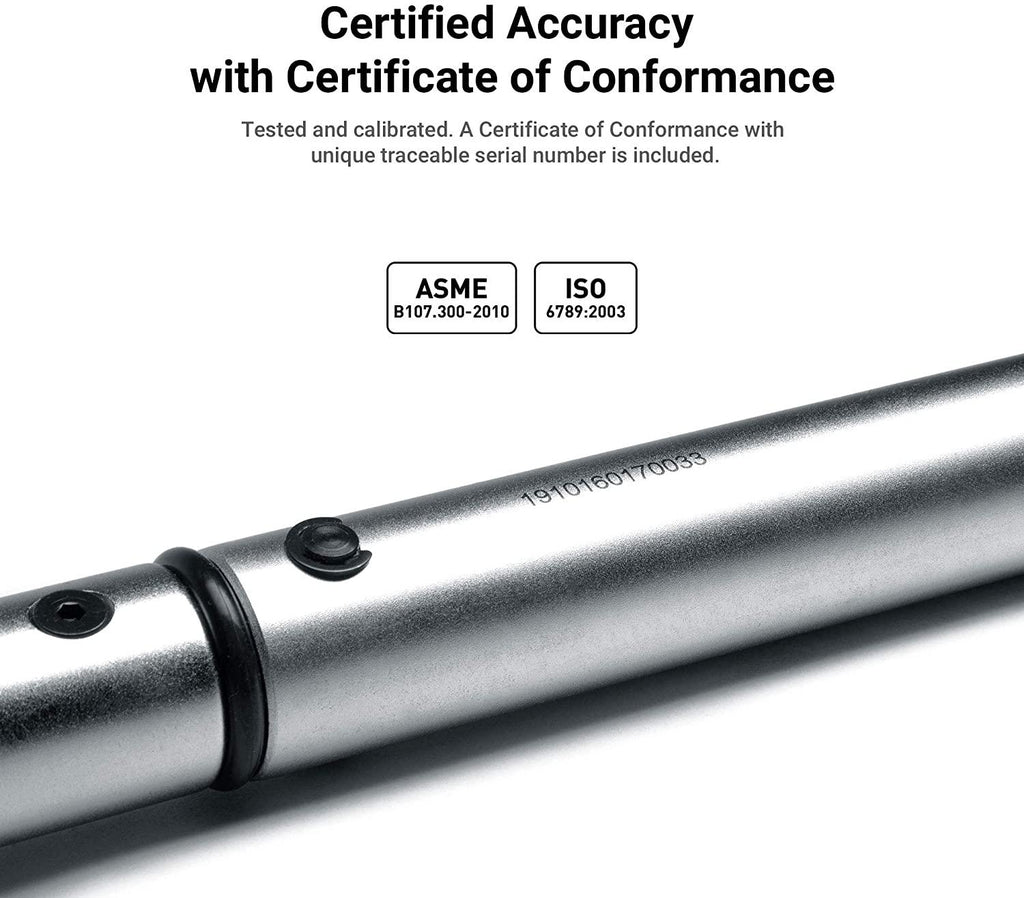 Capri Tools 3/4-in 80-400 Foot Pound Torque Wrench, Industrial Series, CP31203-400FL