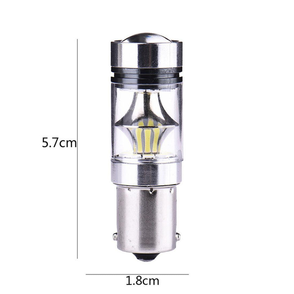 2PCS 100W Car Reverse Light DRL Fog Light Rear Tail 1156 1157  20SMD BA15S