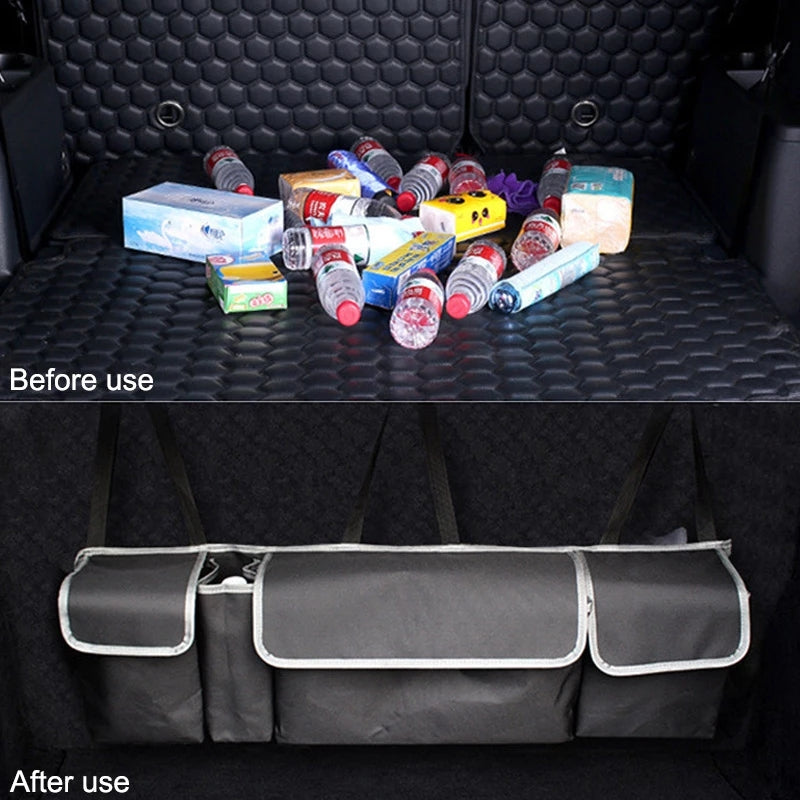Adjustable Car Trunk StoraBag,Rear Seat StoraBag