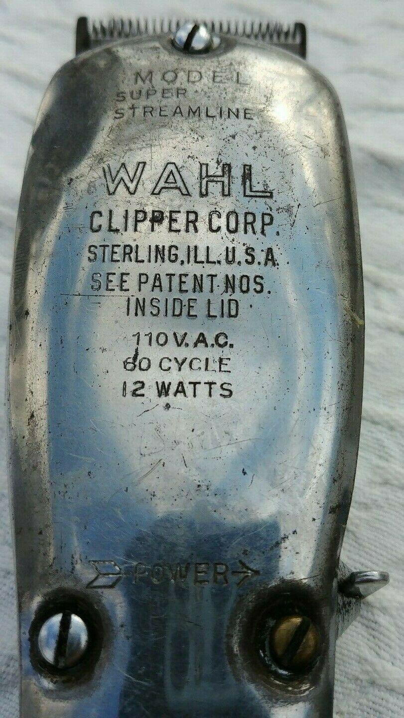 Super Streamline Wahl Clippers 60 Cycle,12 Watts 654639