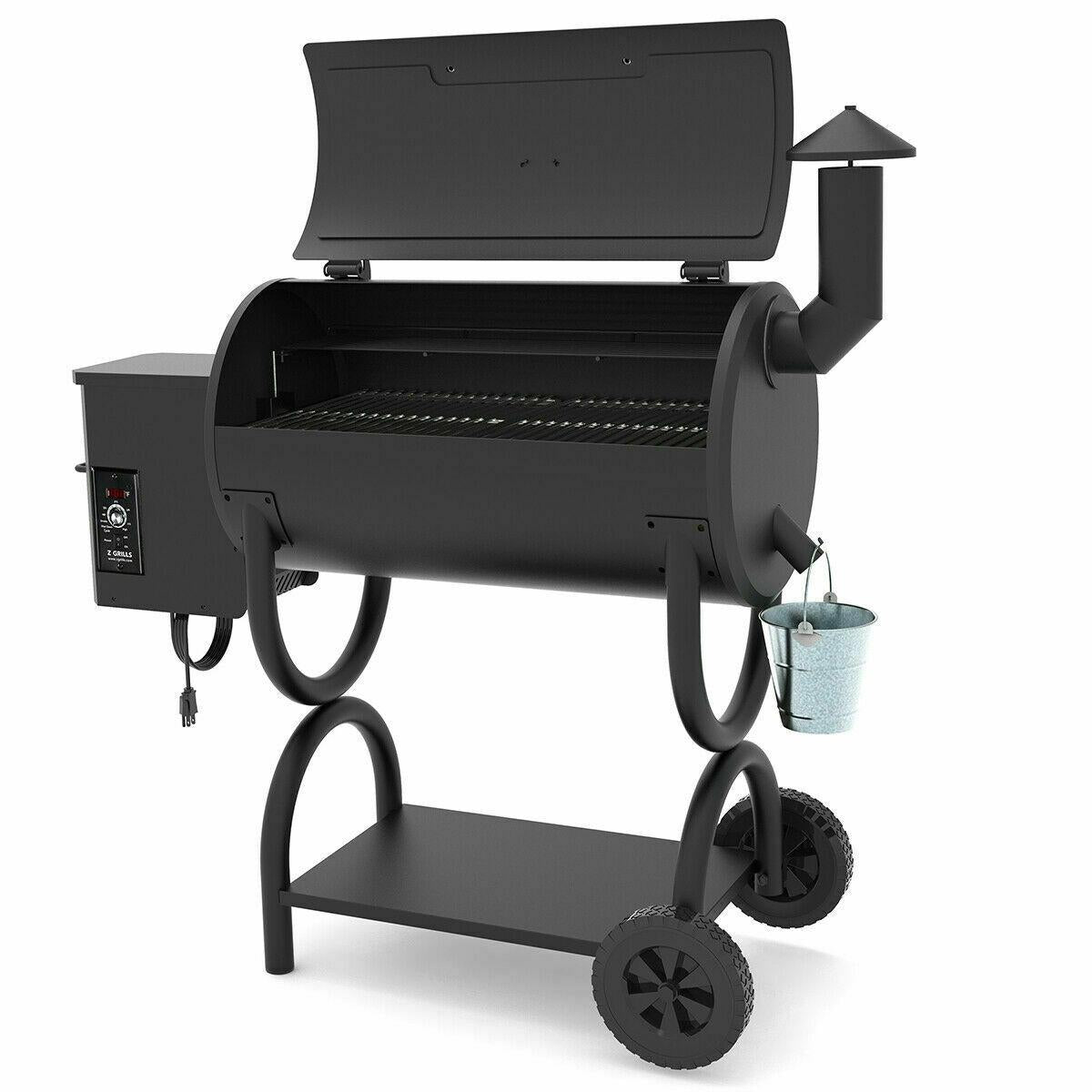 2021 Pellet Grill 8 in 1 BBQ Smoker Digital Control ZPG-550B