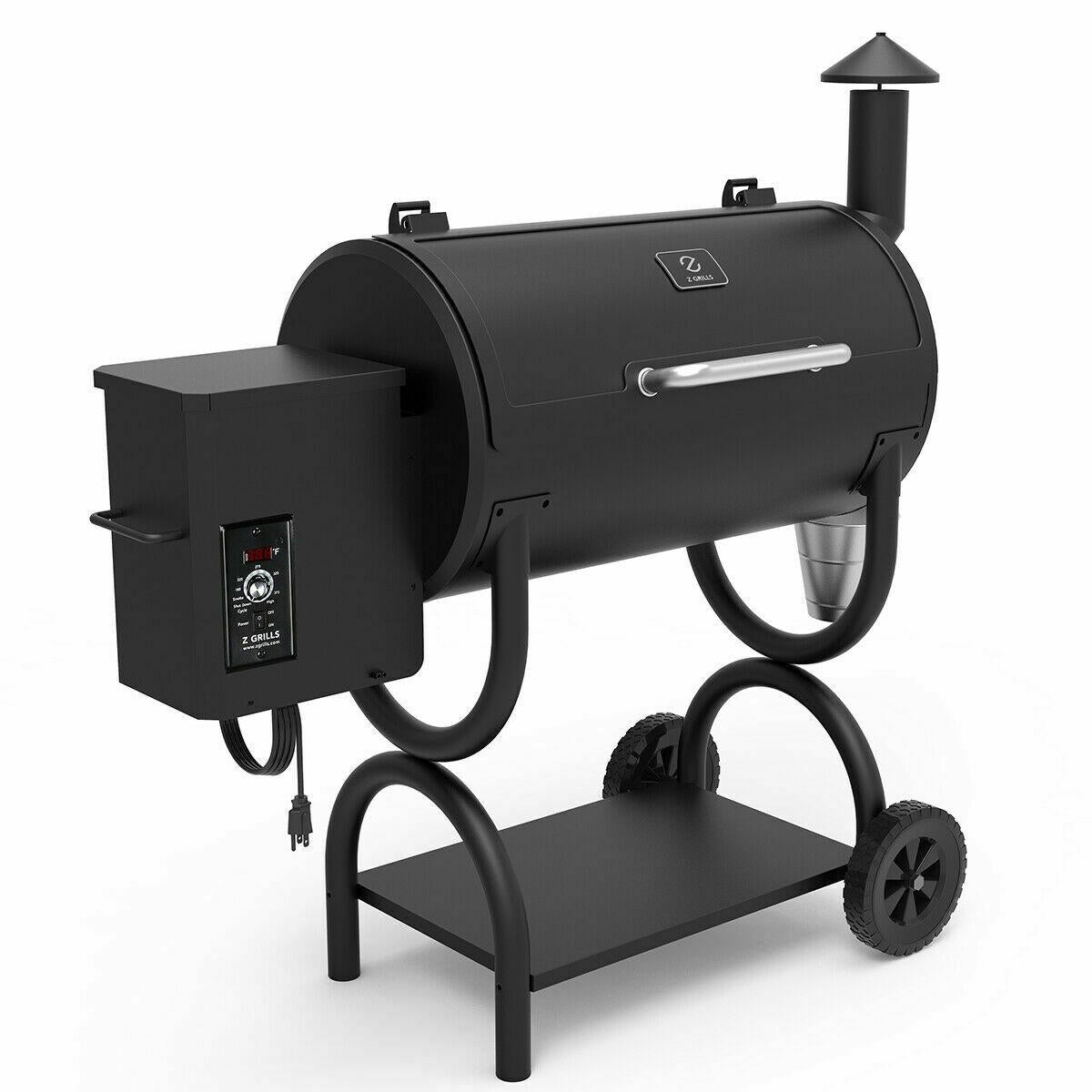 2021 Pellet Grill 8 in 1 BBQ Smoker Digital Control ZPG-550B