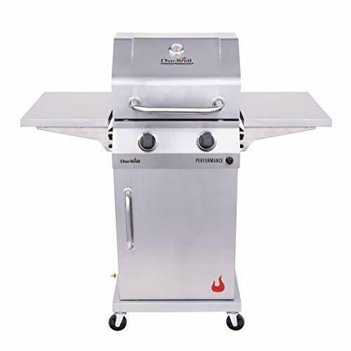 2-Burner Cabinet Style Liquid Propane Gas Grill  Steel Material