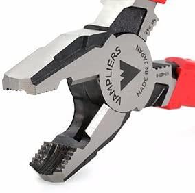 VAMPLIERS. Best Made Pliers! 6-PC Set S6AP Patented Screw Extractions Pliers. Extract Stripped Stuck Security, Corroded or Rusted Screws/Nuts/Bolts + Super Combo Scissors and Tool Pouch