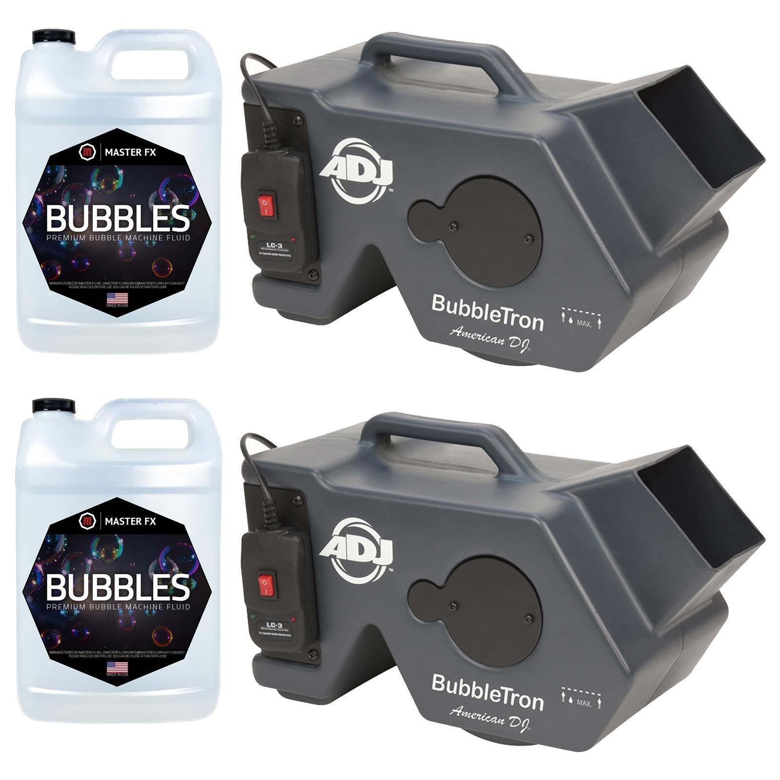 American DJ BubbleTron High Output Bubble Machine Duo Package