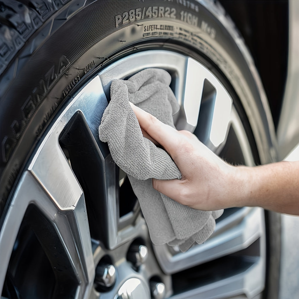 5pcs/10pcs/20pcs/50pcs Microfiber Car Towels Cleaning Cloth For Car
