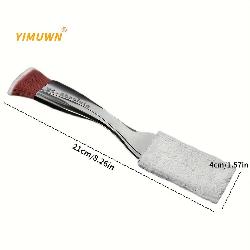 Effortlessly Clean Your Car's Interior with this Soft Brush Air Conditioner Cleaning Tool!