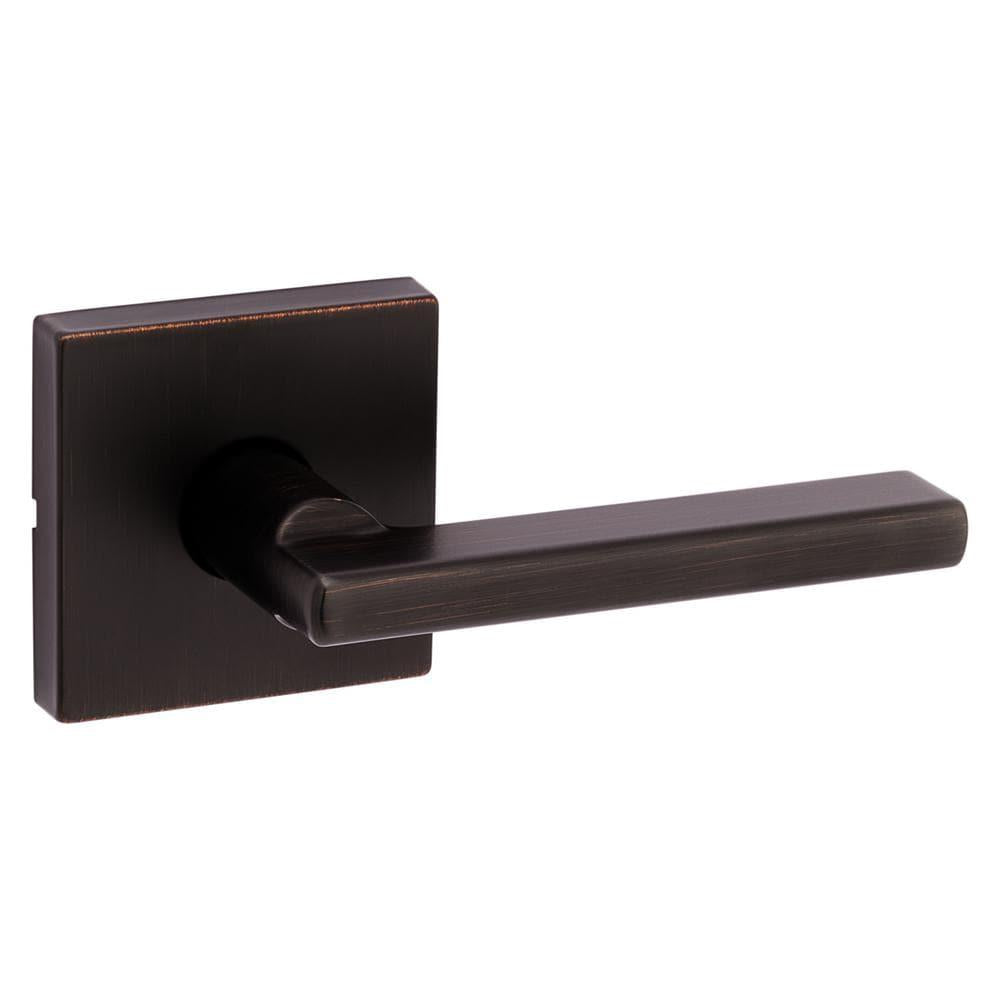 Halifax Square Venetian Bronze PassaHall/Closet Door Lever