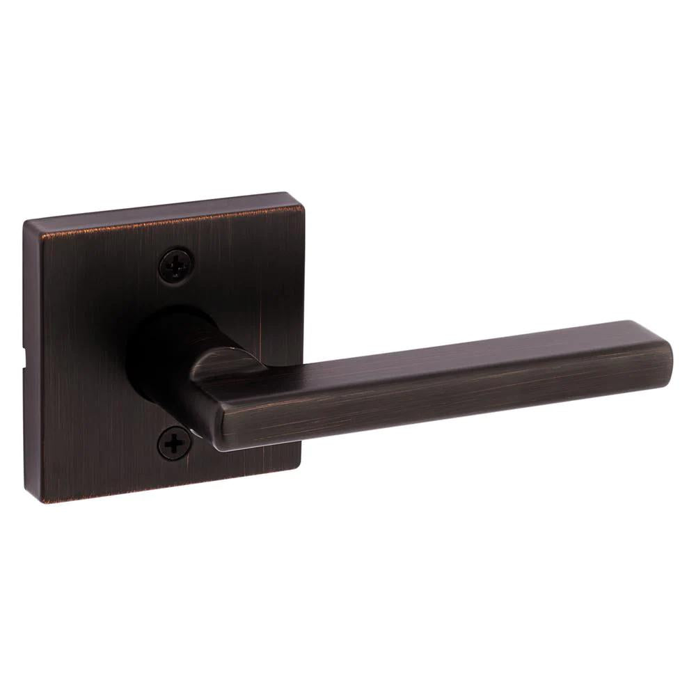 Halifax Square Venetian Bronze PassaHall/Closet Door Lever
