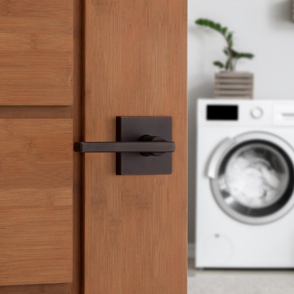 Halifax Square Venetian Bronze PassaHall/Closet Door Lever