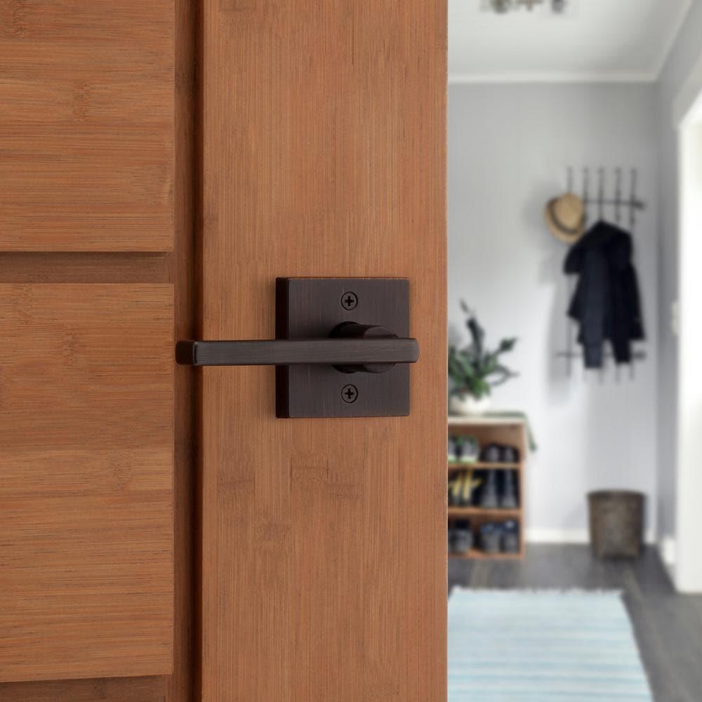 Halifax Square Venetian Bronze PassaHall/Closet Door Lever