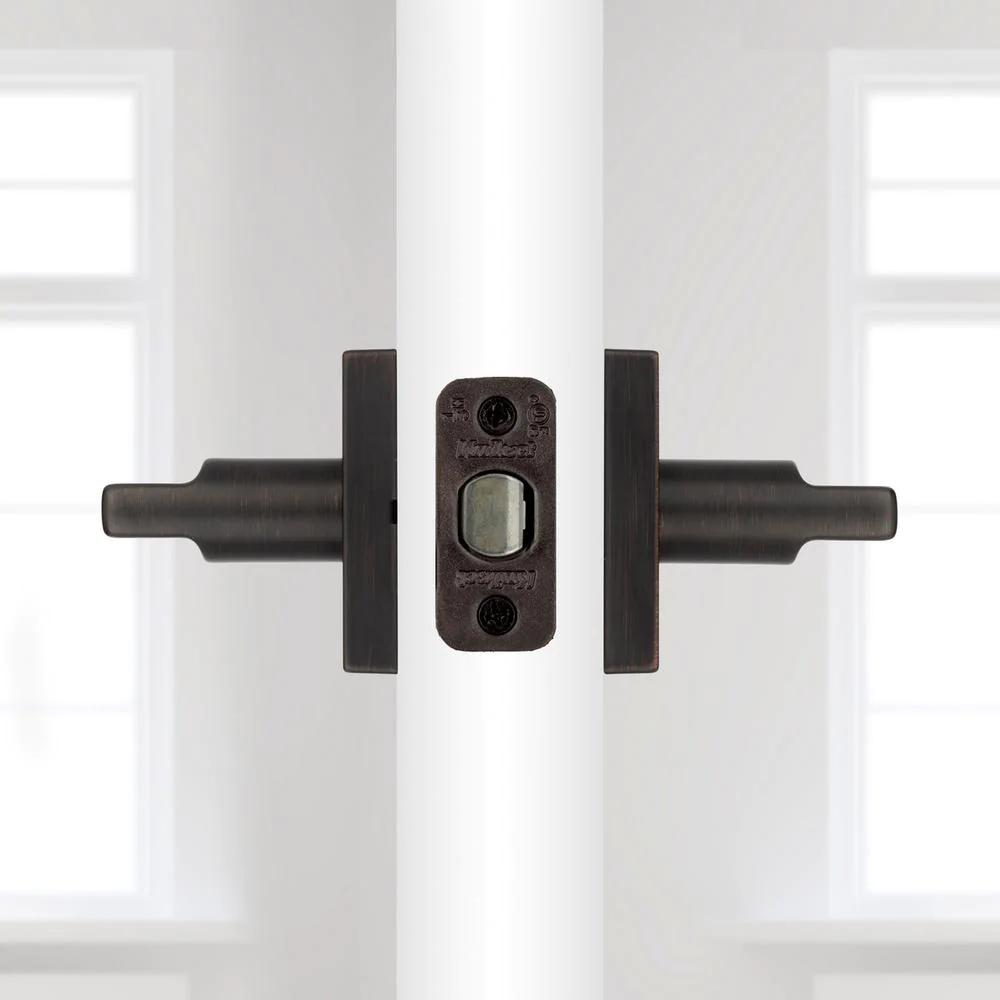 Halifax Square Venetian Bronze PassaHall/Closet Door Lever