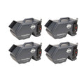 American DJ Professional Portable Party Bubble Machine with Remote (4 Pack)