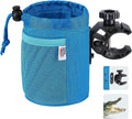 kemimoto Bike Cup Holder, Oxford Fabric Bicycle Cup Holder with 0.6"-1.5" Alligator Clamp, Cup Holder for Bike, Boat, Canoe, ATV, Motorcycle, Wheelchair, Walker, Scooter, Kayak, Camper, Blue