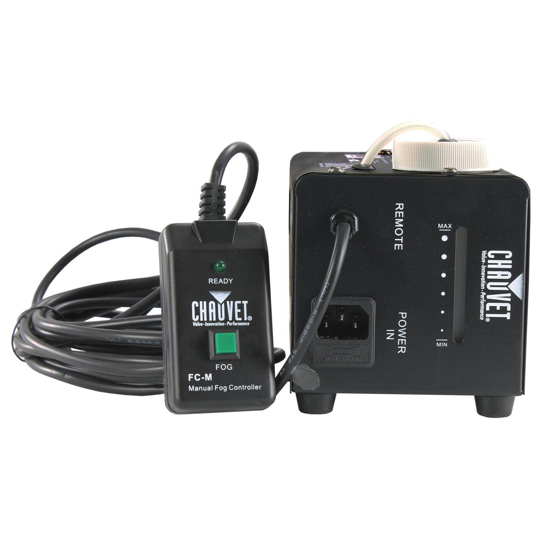 CHAUVET DJ Hurricane 1200 1.0 L Fog Machine + H700 Fog Machine + Fog Smoke Juice