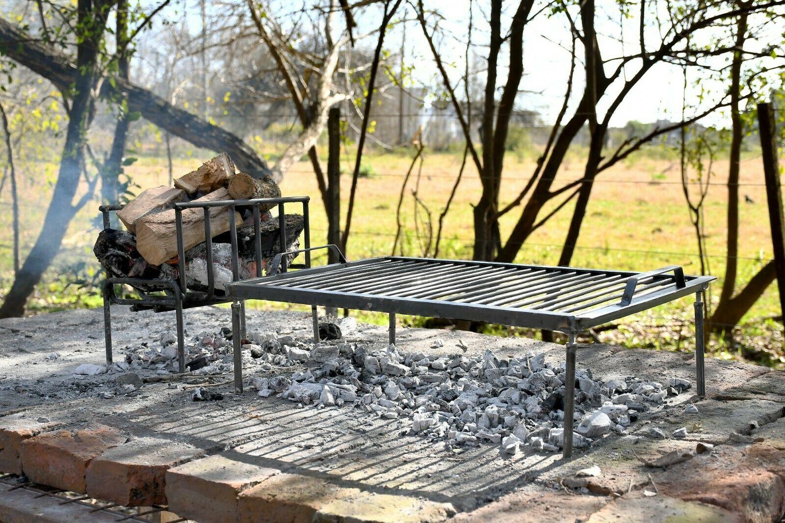 Argentine Iron Grill Set Asado Parrilla Argentina Grill + Brazier