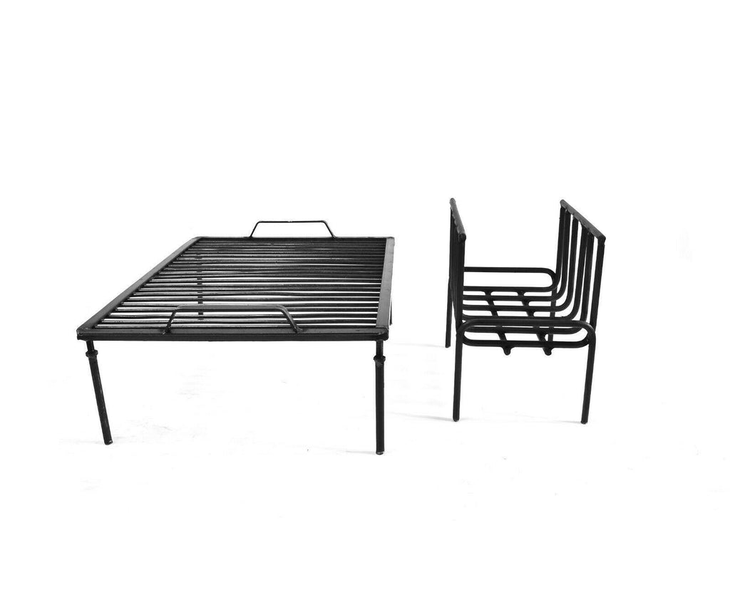 Argentine Iron Grill Set Asado Parrilla Argentina Grill + Brazier