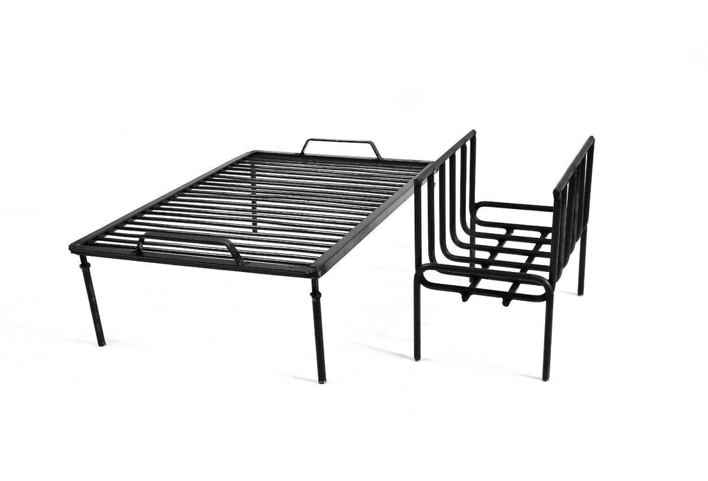 Argentine Iron Grill Set Asado Parrilla Argentina Grill + Brazier