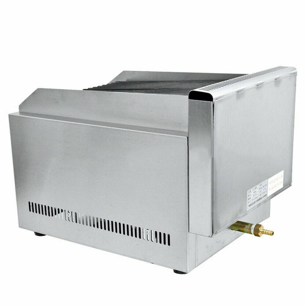 Lava Rock Grill BBQ Gas Stratus Char Gas Broiler Shawarma Machine tea restaurant