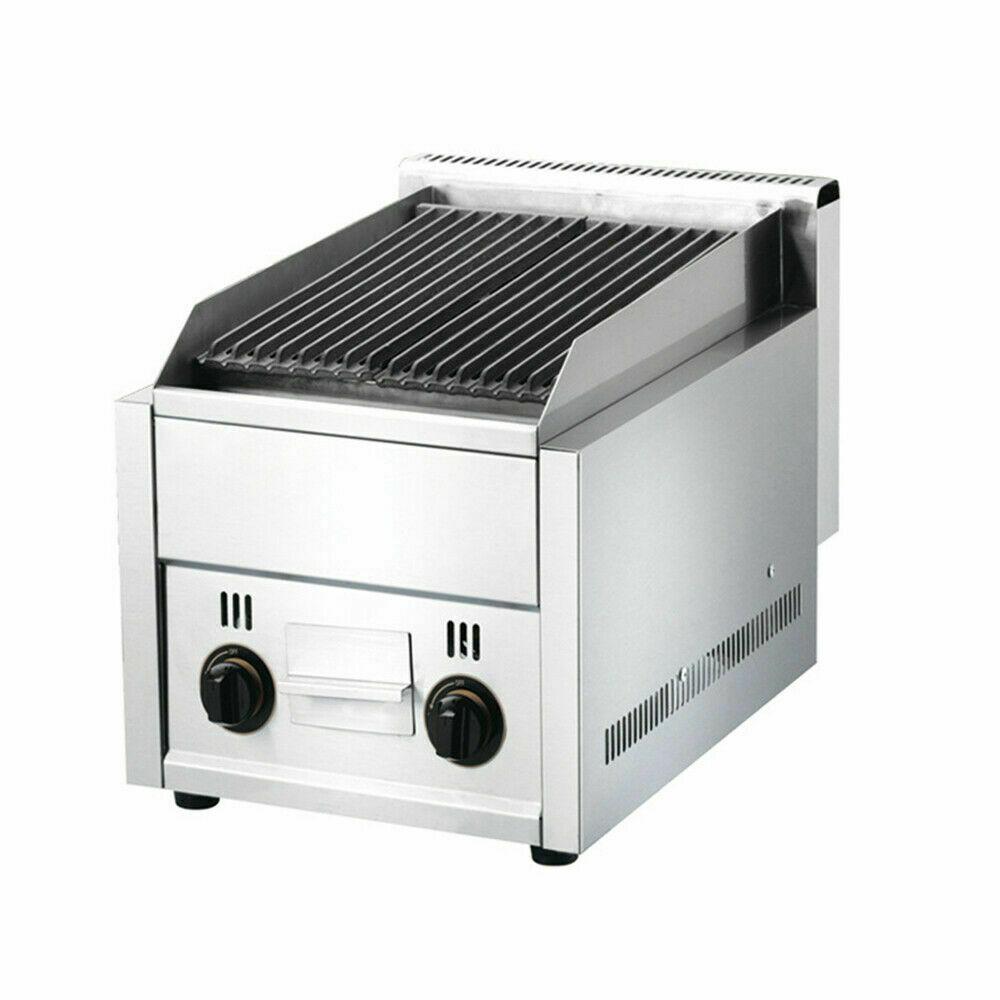 Lava Rock Grill BBQ Gas Stratus Char Gas Broiler Shawarma Machine tea restaurant