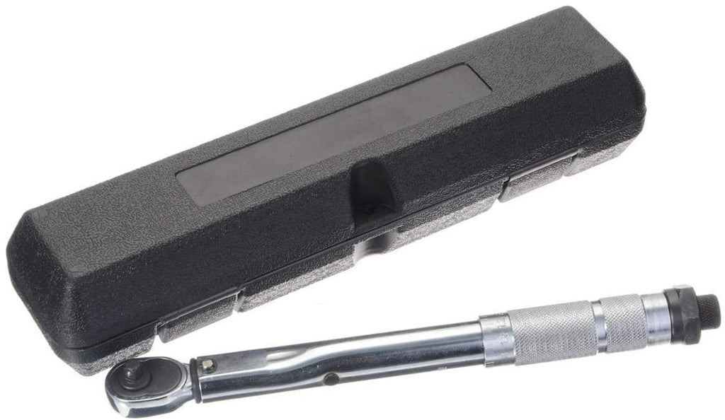 Sturdy DIY Tools, 1/4 5-25NM Torque Wrench Adjustable Torque Wrench Hand Spanner for Repairing Tool Safety