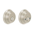 Satin Nickel Double Cylinder Deadbolt