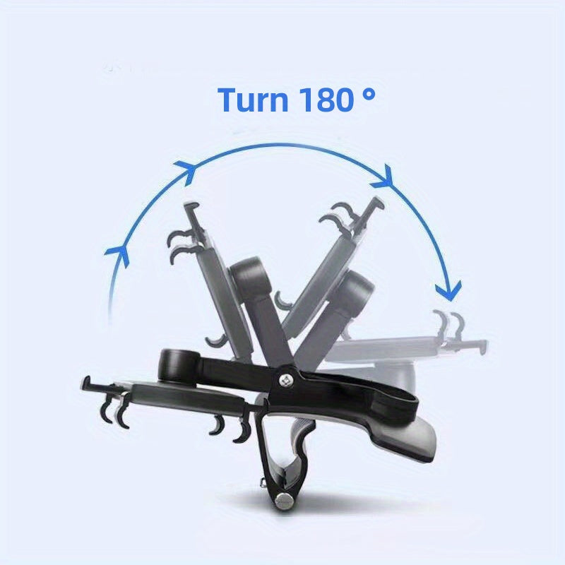Angle-Adjustable Car Phone Mount: Rotate &amp; Secure Your Phone For Easy Accessibility