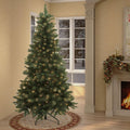 Abble Green Spruce Lighted Artificial Christmas Tree 6FT