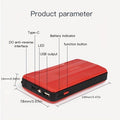6000mAh Portable Emergency Car Jump Starter: Boost Your Petrol Or Diesel Vehicle Instantly!