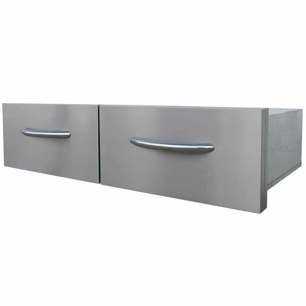 2 Drawer, Horizontal Bins